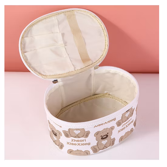 Personalisierte kleine Make-up-Tasche, PU-Reise-Kosmetiktasche, tragbare Wasch-Kosmetiktasche