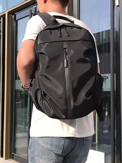 Reise-Laptop-Herren-Computer-Rucksack mit Logo, personalisierbar, mit USB-Ladeanschluss, Sport-Rucksack, Business-Casual-Fitness-Rucksack, Tasche, Studenten-Teenager-Rucksack